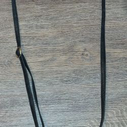 Vintage Osgoode Marley Two-Tone Leather Crossbody Bag Brown/Black