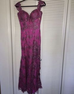 One of a kind Baracci dress With Swarovski crystal and lace size XS