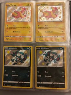 Pokemon Shiny cards Shining Fates Hidden Fates Paldean Fates