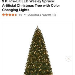 9 Ft  Spruce Christmas Tree 