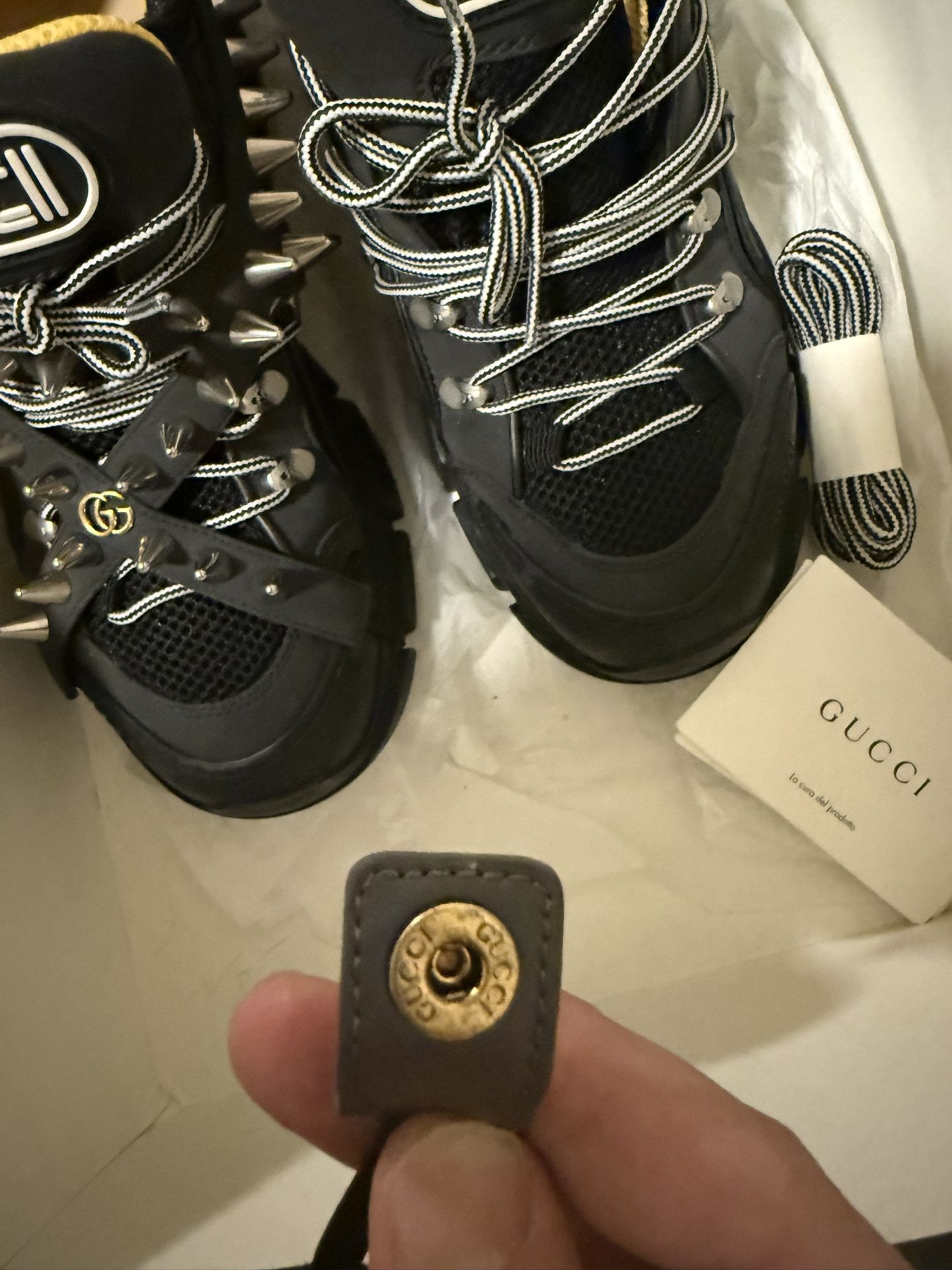 Gucci Flashtrek Size 8.5