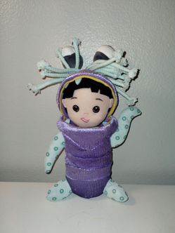 Disney Parks Authentic Monsters Inc Pixar 9" BOO Plush Stuffed Doll EUC