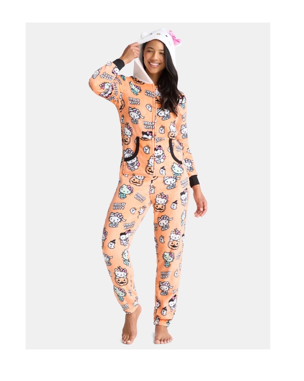 Hello Kitty Halloween Pajama Onesie