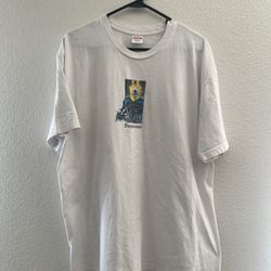 RARE 2019 SUPREME GHOST RIDER WHITE TEE SIZE XL