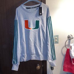 ADIDAS MIAMI VINTAGE CREW SWEATER