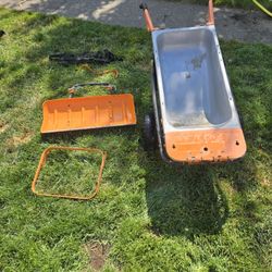 Worx Wheelbarrow with Accessories