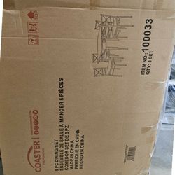 5pc table chairs set