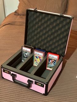 Pokemon 3 Row Graded Slab Cases