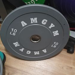 2 PAIRS OLYMPIC PLATES 10 LBS