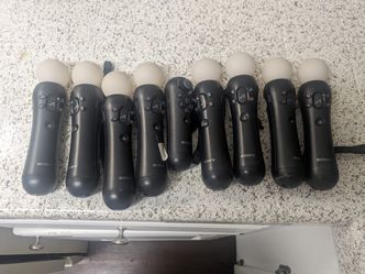 Lot Of Untested PS VR Move Controllers