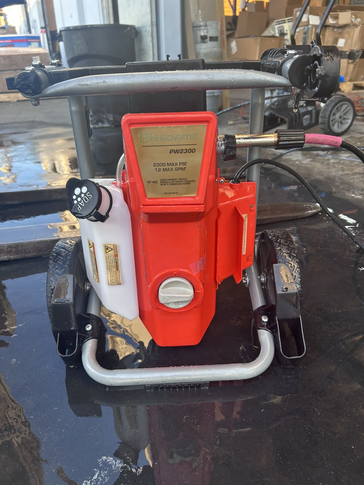 Husqvarna 2300 PSI Electric Powered Water Pressure Washer