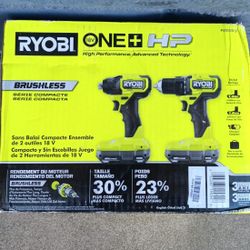 DRILL SET RYOBI 
