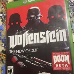 Wolfenstein The New Order Xbox One 