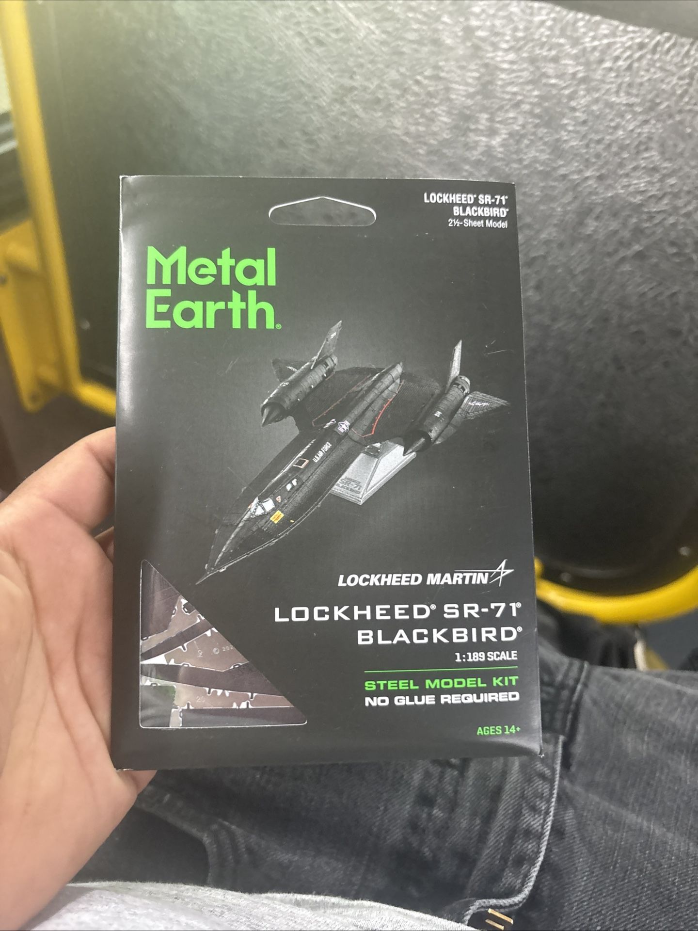 Metal Earth Sr-71 Black Bird