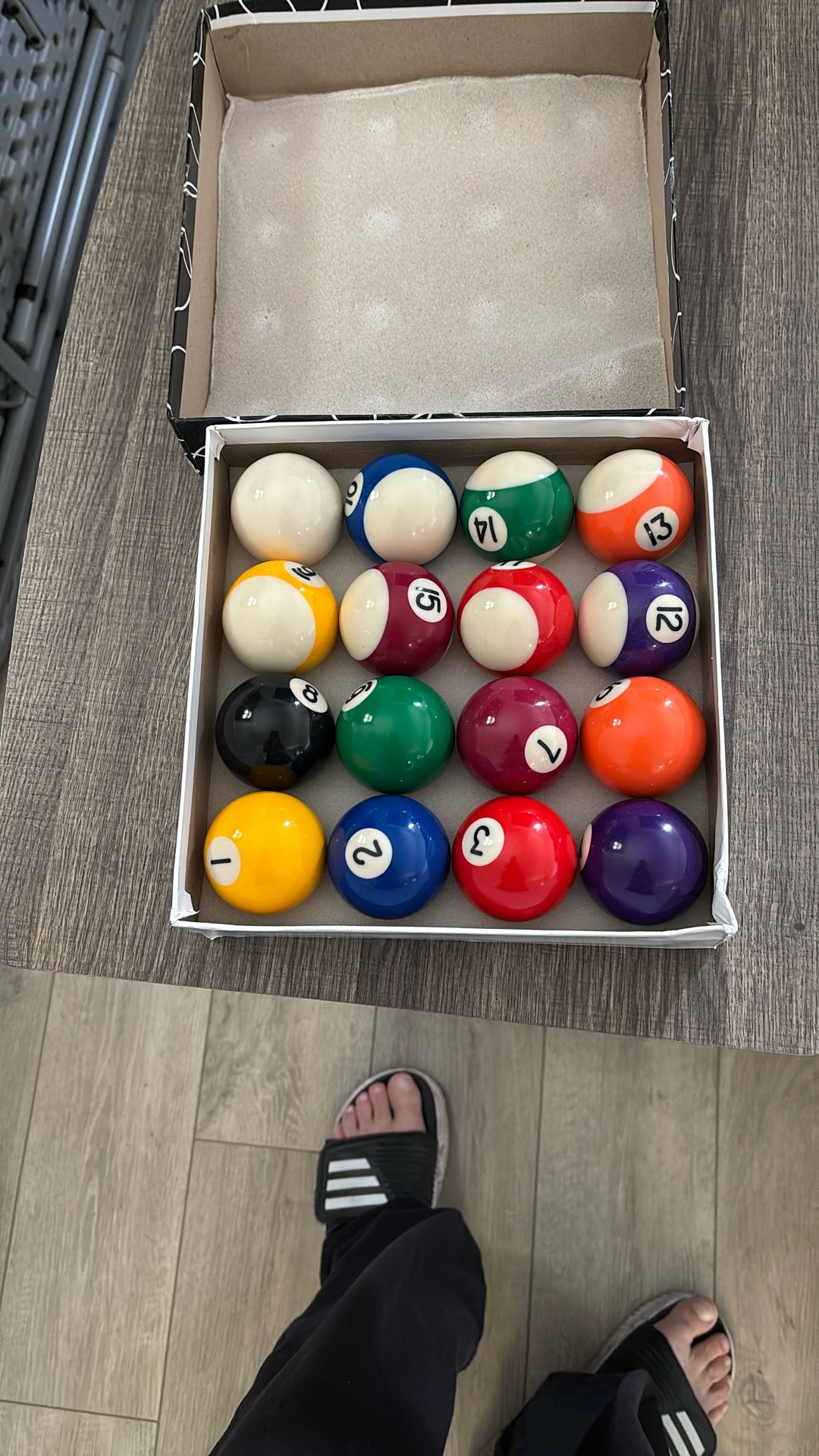 Full Size- 2 1/4 Billiard Ball Set