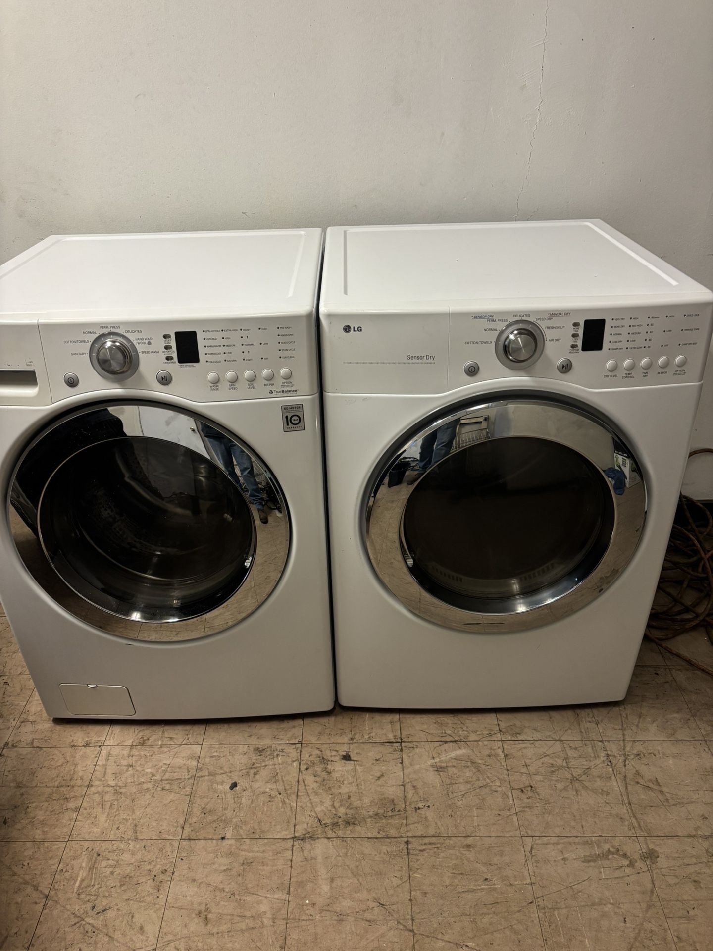 LG Washer And Gas Dryer