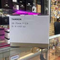 Tamron 28-75mm F2.8