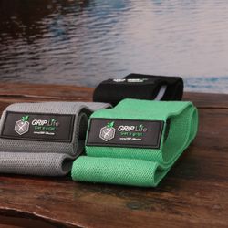 Hip Booty Bands Fabric Resistance Bands for Yoga Home Workout (Set of 3)