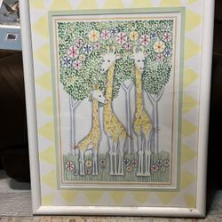 Adorable Limited Edition Giraffe Print