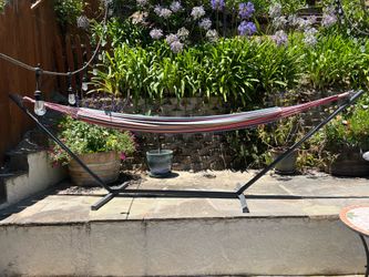 Hammock stand , hammock
