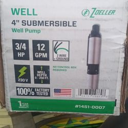 4"Submersible Well Pump