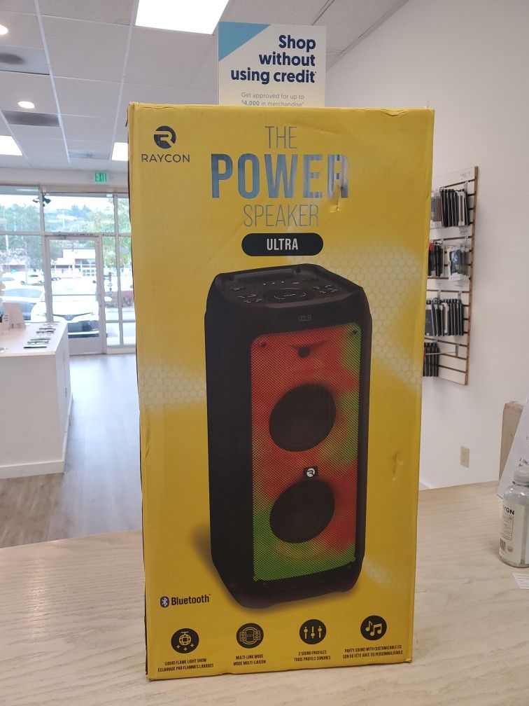 Raycon The Power Speaker Ultra $1 Down Today NO CREDIT Needed