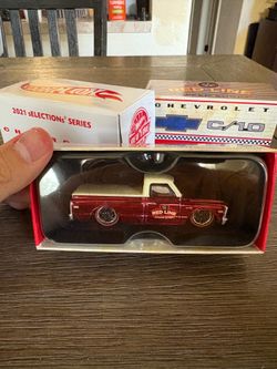 Hot Wheels RLC '69 Chevrolet C-10 Chevy Pickup Spectraflame RED 2021 Selections