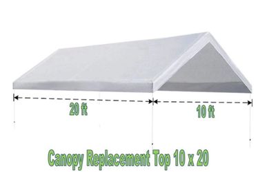Canopy Roof Cover 10x20 with valance New In The Box 65.00
