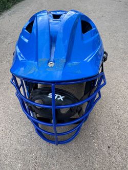 STX Stallion 100 Lacrosse Helmet Blue