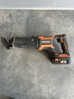 Ridgid 18 Volt Sawzall With Battery