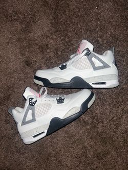 Jordan 4 white cements