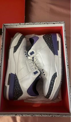 Jordan 3 Retro Dark Iris GS – Size 6Y – barely used