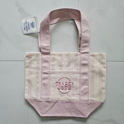 Trader Joe's Tote Striped Canva Mini