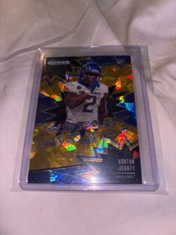 Instant impact refractor Ashton Jeanty raiders football card