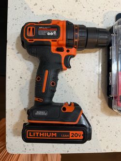 Black & Decker 20V Cordless Drill