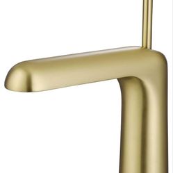 (New in Box) 
Bathroom Sink Faucet Single Handle Modern Bathroom Faucets for Sink 1 Hole, Deck Mount Lavatory Mixer Tap Wash Basin Faucet Brass (Brush