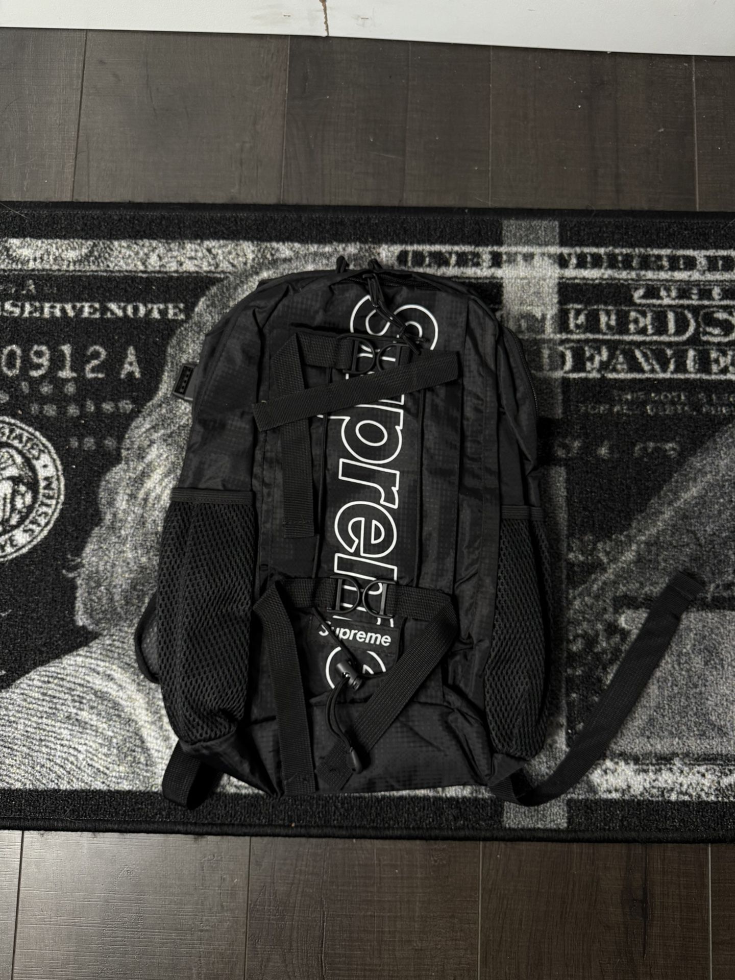 Supreme Black Backpack