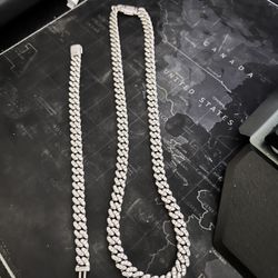 7” Iced Out Cuban Bracelet 