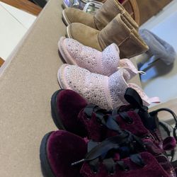 Girls Boots Bundle Size 7
