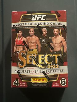 2022 Select UFC Trading Cards Sealed Blaster Box / 6 Packs / 24 Cards!  Paddy Pimblett Rookie 🔥