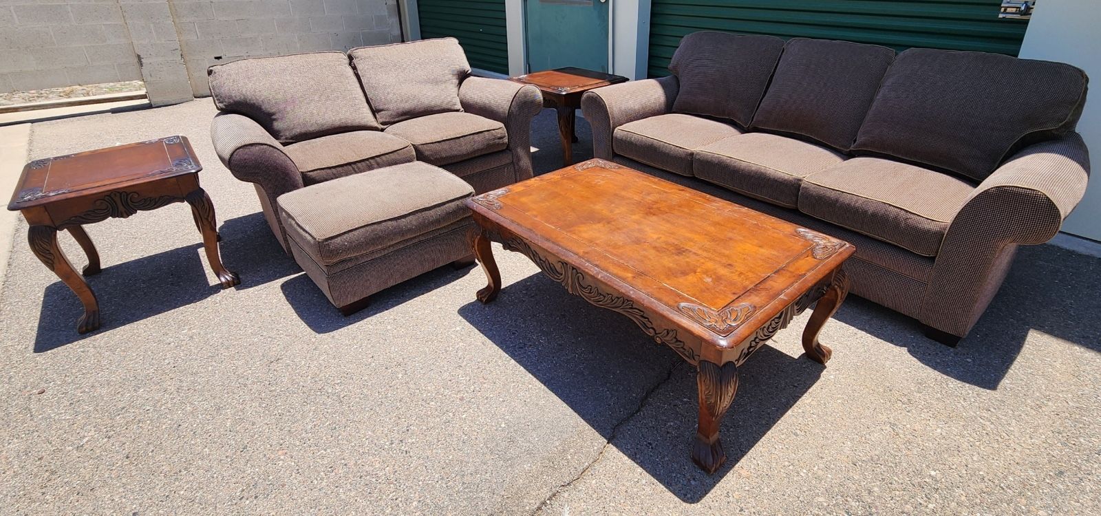 Living Room Couch And Table Set
