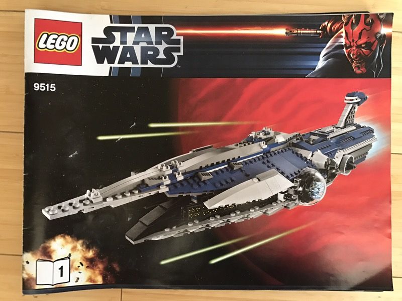 Star Wars Lego Malevolence 9515 (retired)