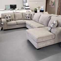 3 Pieces Sectional Financing Available By ASHLEY 