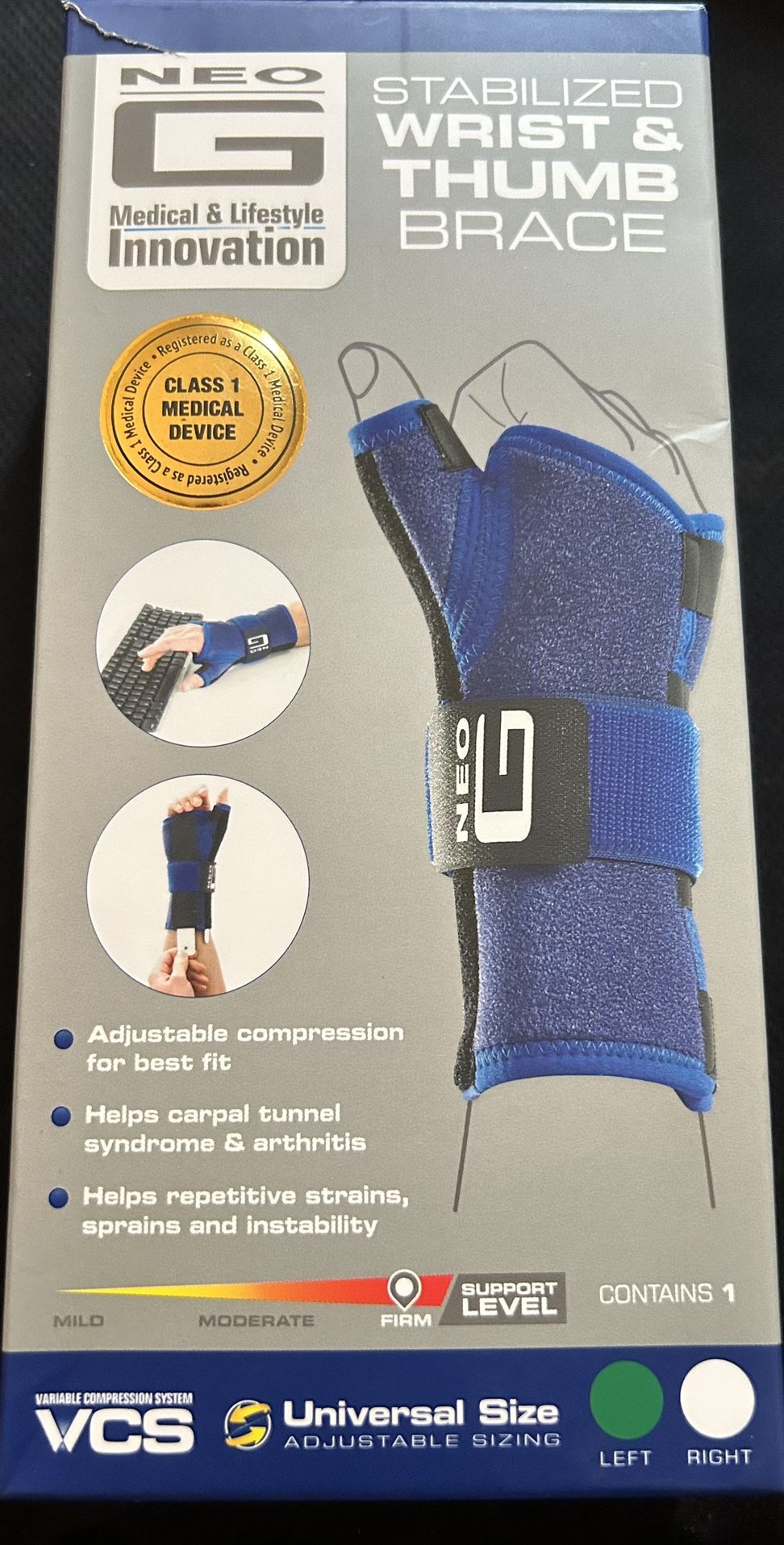 Wrist And Thumb Brace