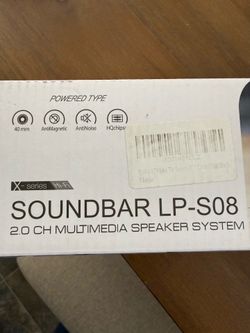 Soundbar for laptop