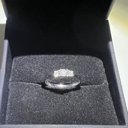 Size 7 Engagement Ring Or Promise Ring. Lab Grown Diamond 