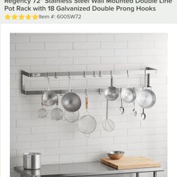 hanging pot rack