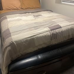 Full Size Bed With Storage 