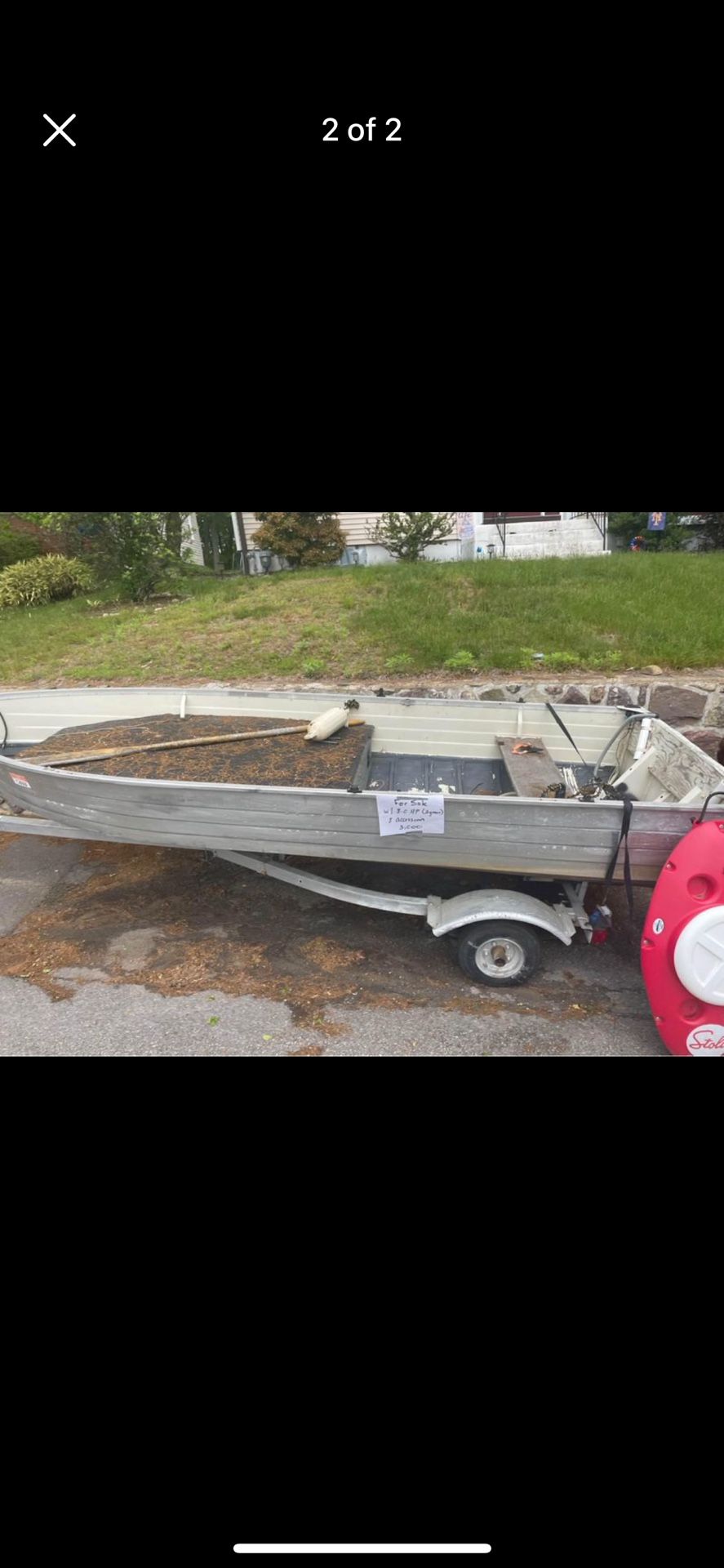16’ StarCraft Aluminum Boat.