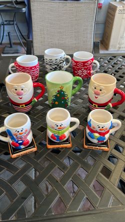 Christmas Mugs.   Chino, ca